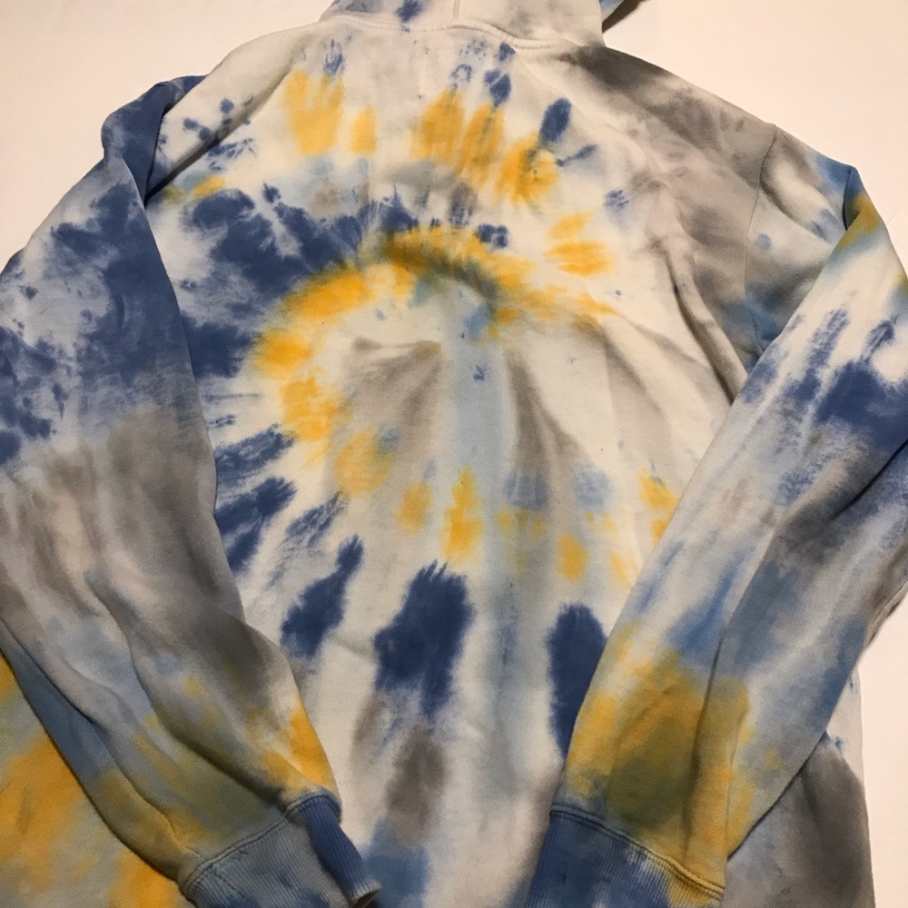 Urban Outfitters Hoodie Sweatshirt Tie Dye Medium - Picture 7 of 8